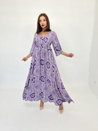 Pomeya  7035 ELBİSE-MOR
