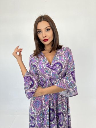 Pomeya  7035 ELBİSE-MOR