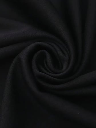 Pomeya  Baskılı Oversize Bisiklet Yaka T-shirt - Siyah
