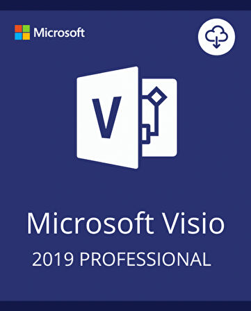 Visio Professional 2019 Dijital Lisans – Orijinal Ürün Anahtarı (Key) 2025