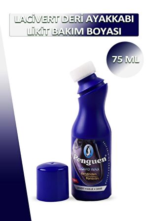 Bağcık + Penguen Deri Likit Ayakkabı Bakım Boyası 75 ML Set