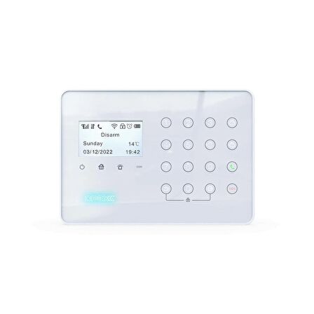 ARD-575+ BGR-09 GPRS/GSM/WIFI KABLOSUZ ALARM PANELİ ve BGR-09 KABLOSUZ SİRENLİ