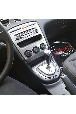 Peugeot 308 Uyumlu Rcz 2007-2015 Double Teyp Çerçevesi Siyah