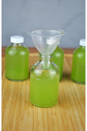 6 Adet Cam Ginger Shot Detox Şişesi Sızdırmaz Plastik Kapaklı Çok Amaçlı 50ml