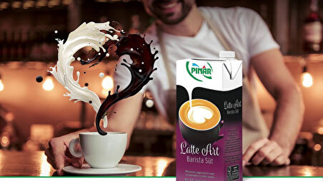 Pınar Latte Art Tam Yağlı Barista Süt 1 Lt