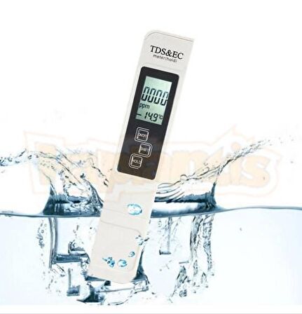 AEK-Tech 0-14 PH Metre ve TDS 0-9990 ppm İletkenlik Ölçer Seti