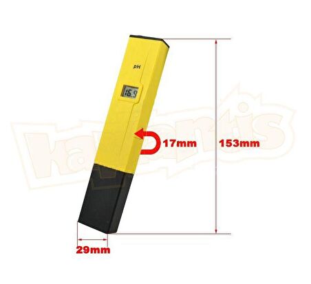 AEK-Tech 0-14 PH Metre ve TDS 0-9990 ppm İletkenlik Ölçer Seti