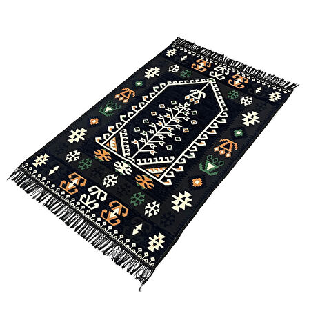 Shark Anadolu Seccade Kilim 17 Siyah