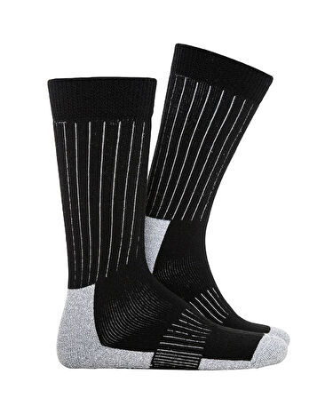 Thermoform Extreme Unisex Çorap 3'lü Paket Siyah-Gri-Antrasit