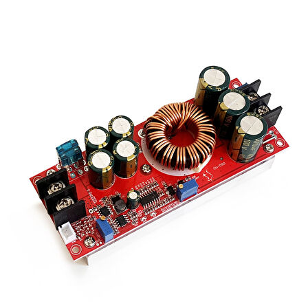 1200W Yüksek Güç DC-DC Kademeli Sabit Voltaj ve Akım Araç şarj Modülü Step-Up