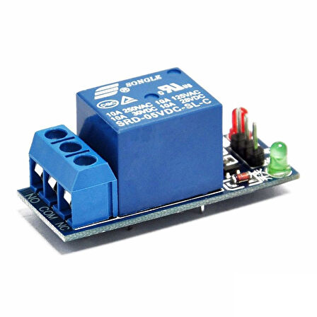 Tek Yön 1-way Relay Module 5V Röle Modül Düşük Seviye Tetikleme Rölesi