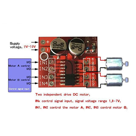 L298N Motor Sürücü Kartı