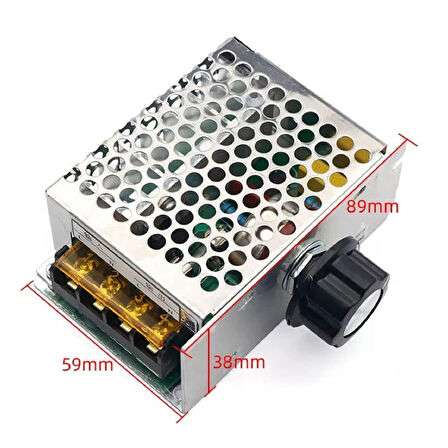 4000W SCR Elektronik Voltaj Regülatör Modülü Yüksek Güç