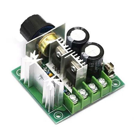 12V-40V Kademesiz Motor Hız Regülatörü 12V-40V 10A