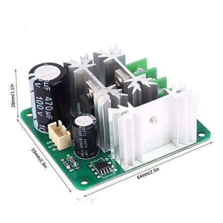 CCMHCN DC Motor Hız Kontrol Cihazı PWM PLC 6V12V36V60V90V15A