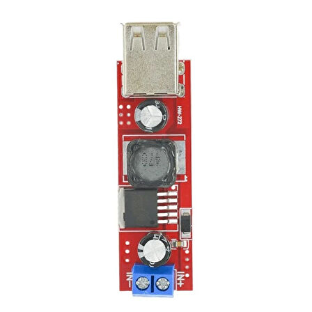 Dual USB Soket Output 9V/12V/24V/36V to 5VDC-DC 3A Step-Down Araç Şarj
