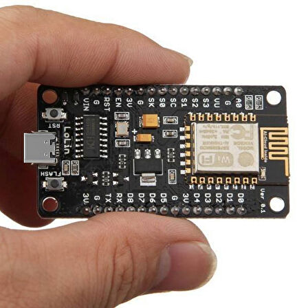 ESP8266 CH340 NodeMcu Lua WIFI V3 USB-C Geliştirme Kartı