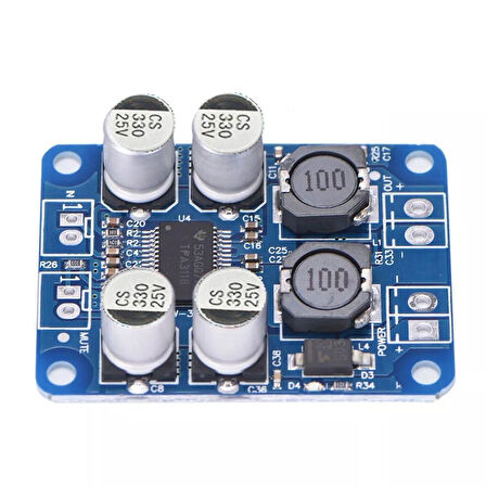 XH-M313 TPA3118 SOP-16  Mono Dijital Güç Amplifikatörü Amplifier Board 30W 60W