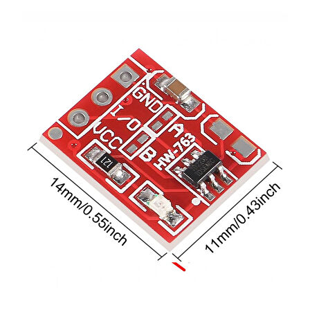 TTP223 Dijital Dokunma Sensörü Touch Button Module