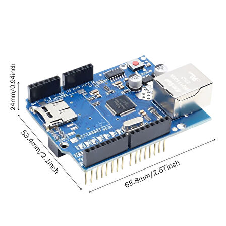 Ethernet W5100 Shield Klon