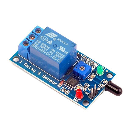 5V Infrared Alev Sensörü Flame Sensor Module