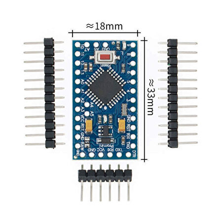 ATMEGA328P 5V/16M Arduino Uyumlu