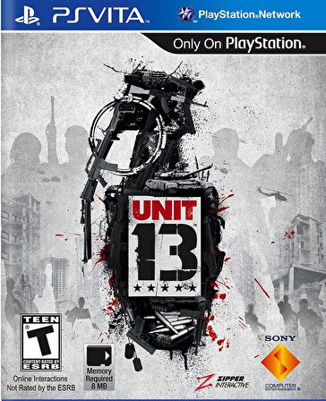 Unit 13 Playstation Vita Oyun PS Vita Oyun