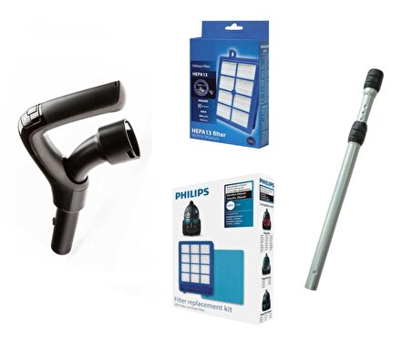Philips FC9912 Marathon Ultimate KUMANDA+BORU+FİLTRE SETİ