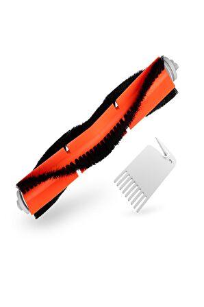 Xiaomi  Uyumlu Akıllı Süpürge Ana Fırça + Fırça Temizleme Aparatı Hediyeli