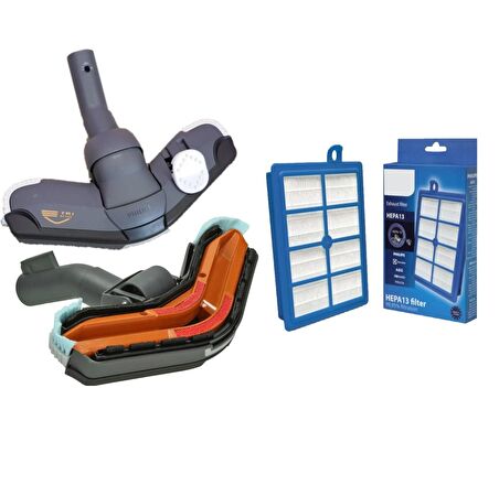 Philips FC 9202 Marathon TriActive  Emici Başlık + Hepa 13 Filtre