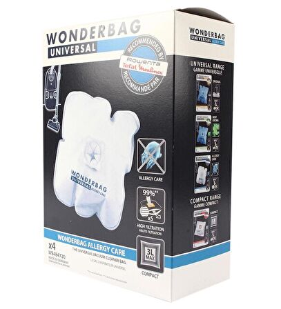 Rowenta RO5629 Wonderbag Universal Allergy Care Toz Torbası