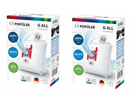 BOSCH Sphera 28 Süpürge Toz Torbası 2 KUTU