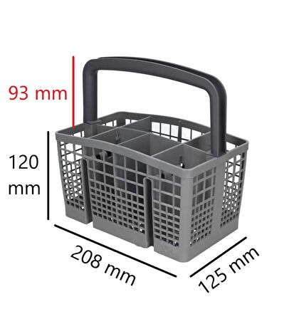 Bulaşık Makinesi Çatal Kaşık Sepeti (Tüm Makinelere Uygun)