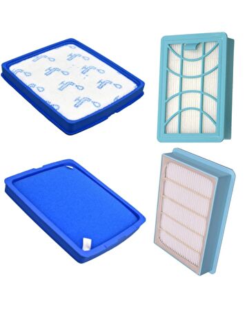 Philips Fc 9733 9734 Elektrikli Süpürge Filtre Seti + Boru Uyumlu