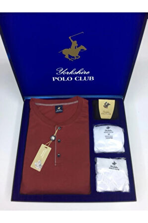 Pijama Çamaşır Çorap Damat Set 873