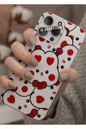 Poco X4 GT Uyumlu Sevimli Desen Tasarımlı Şeffaf Telefon Kılıfı Kapak Case