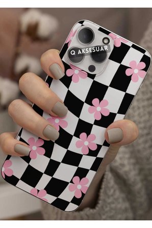 Poco X5 Pro 5G Uyumlu Şekiller Tasarımlı Şeffaf Telefon Kılıfı Kapak Case
