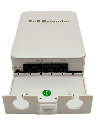 OneTech 1 Giriş 3 Çıkış Switch Poe Extender 1x3
