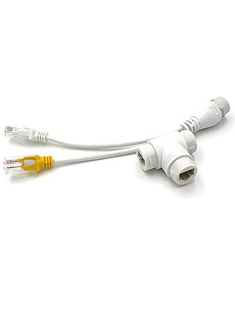 Poe Splitter RJ45 | 3 Yollu Ayırıcı 2in1 Poe Splitter