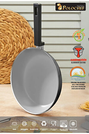 Seramik Tencere Seti 7 Parça Siyah