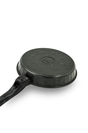 Kristal Döküm Granit 3'lü Tava Seti