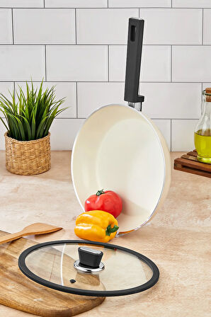 Vista Seramik Tava Krem 30 cm