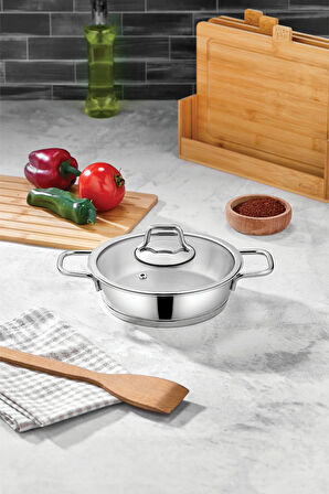 Paslanmaz Çelik Sahan 14 cm