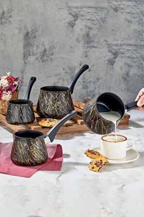 Elegance Granit Cezve Ve Sütlük 700 ml. 1 Parça