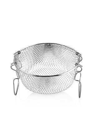 Kızartma Teli 20 cm Krom Kaplama Fritöz Teli