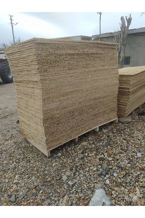 Doğal ve Dayanıklı Pres Bambu Kamış Balkon Çatı Kaplama (kalınlık , 2 cm 1 x 2 metre)