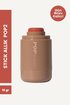 Yanak ve Dudak Renklendirici Stick Allık Seti (2 Renk Allık Ve Makyaj Çantası)