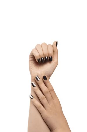 POP Beauty Takma Tırnak Seti & Zararsız Yapıştırıcı, Cat Eye POPBeauty10144