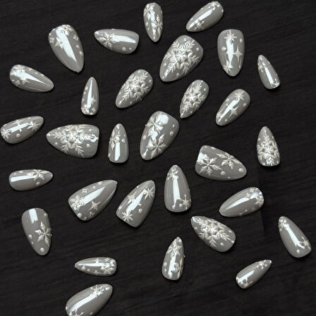 Takma Tırnak Seti & Zararsız Yapıştırıcı