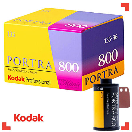 Kodak Portra 800 analog taze fotoğraf filmi